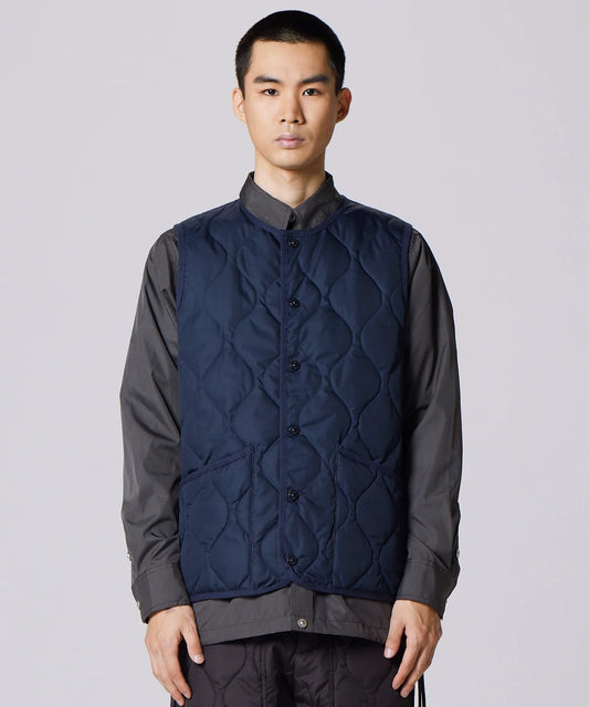 TAION Military Crew Neck Down Vest (Hard Shell)