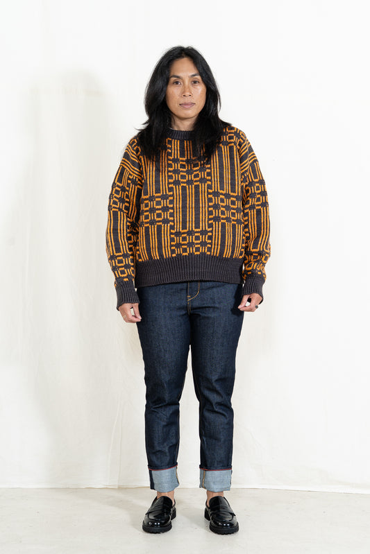 DEGEN Passing Through Sweater in Earth
