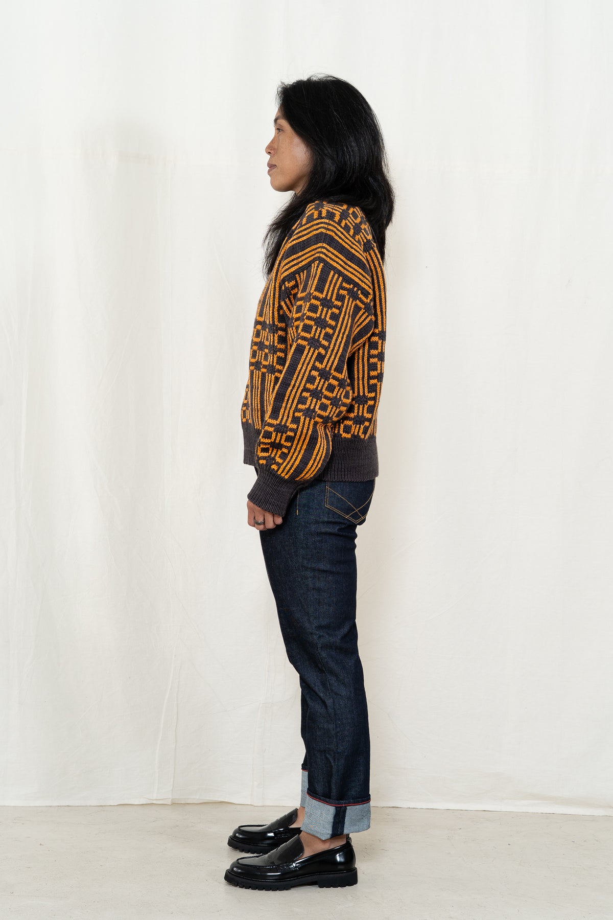 DEGEN Passing Through Sweater in Earth