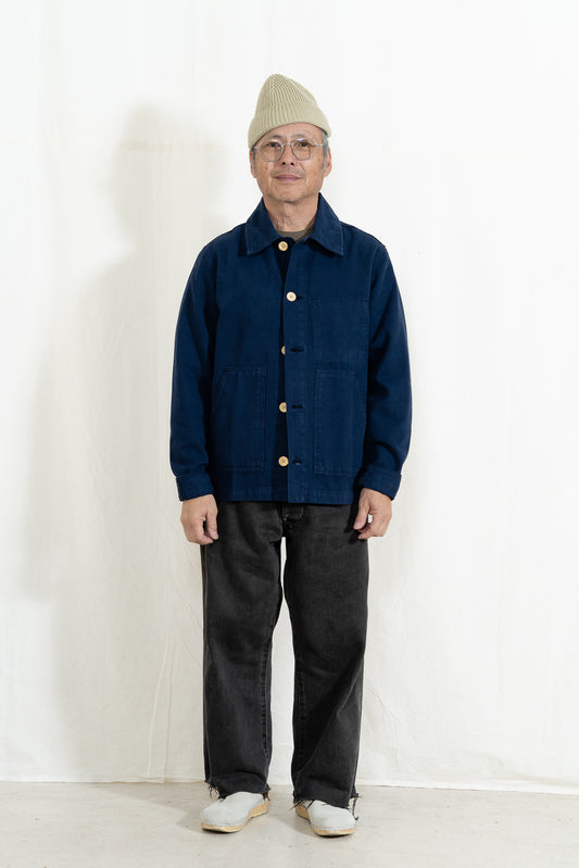 Armor-Lux Men's Fisherman Jacket in Navy
