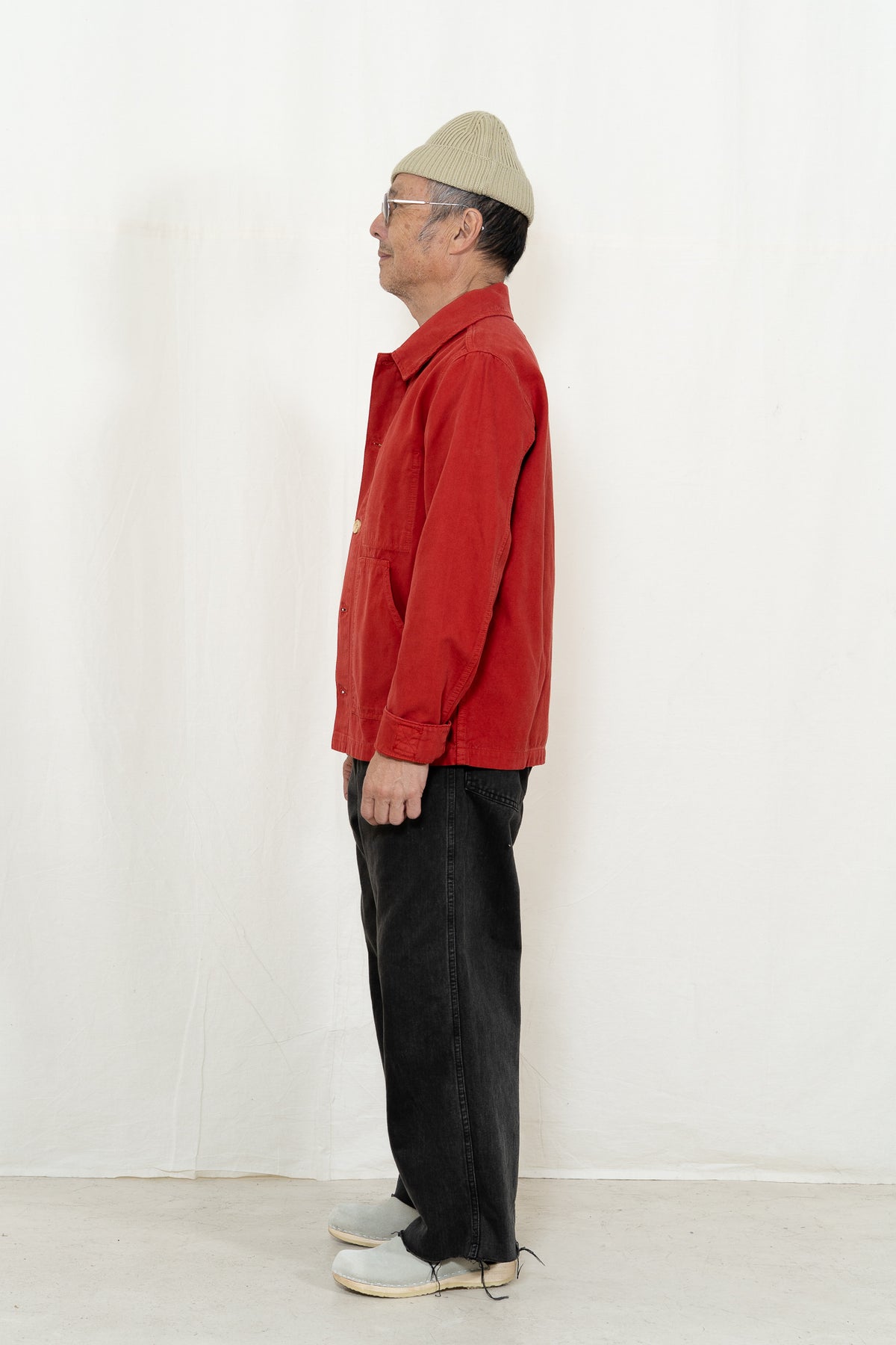 Armor-Lux Men's Fisherman Jacket in Ketchup