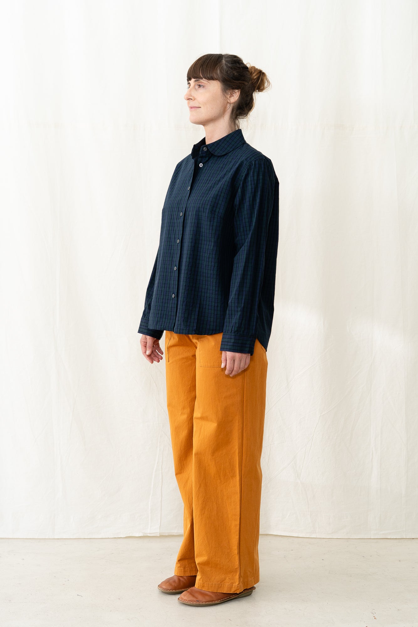 SARAHWEAR Sophia Shirt in Blackwatch