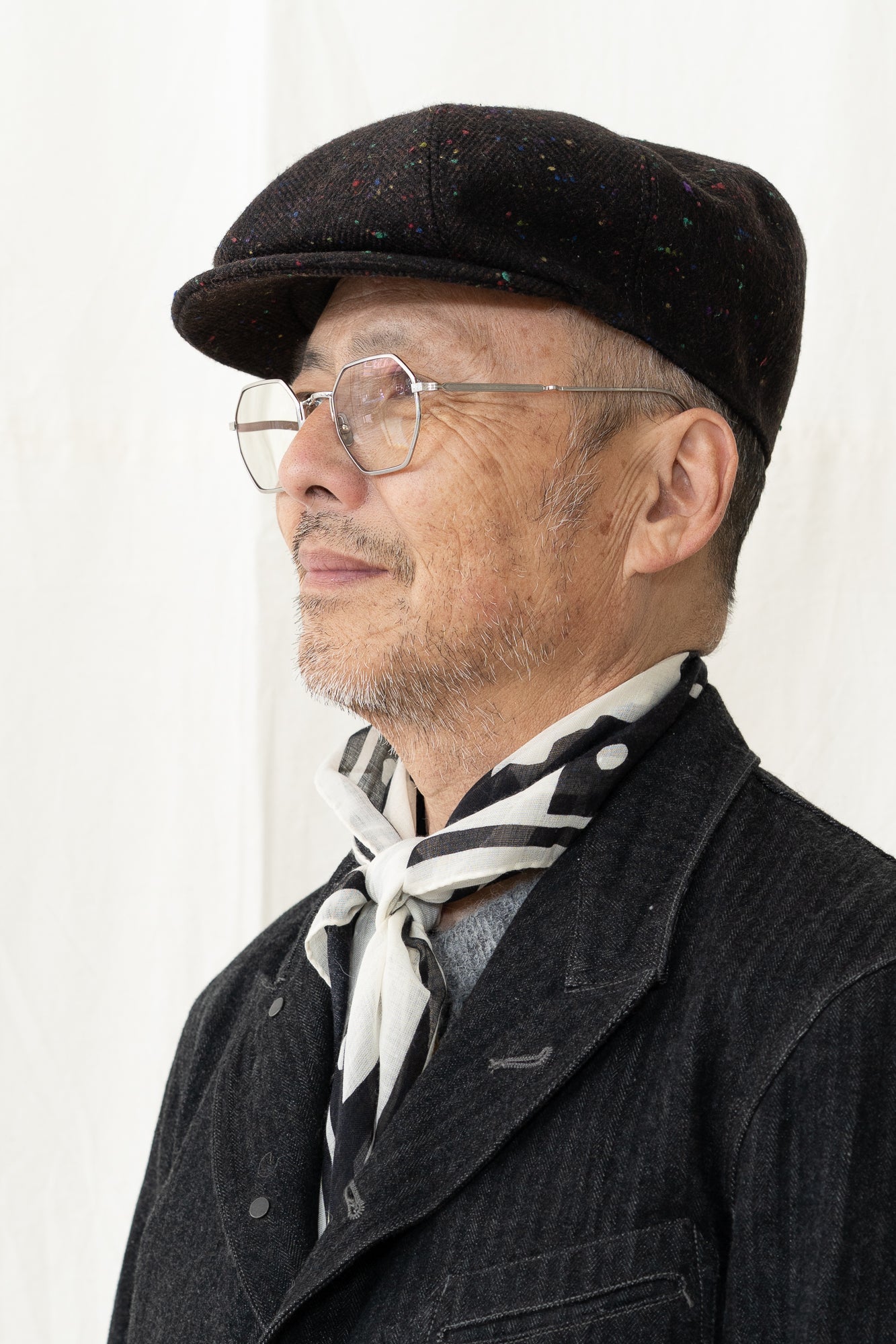 SUPERDUPER Waylon Flap Cap-Tweed Brown