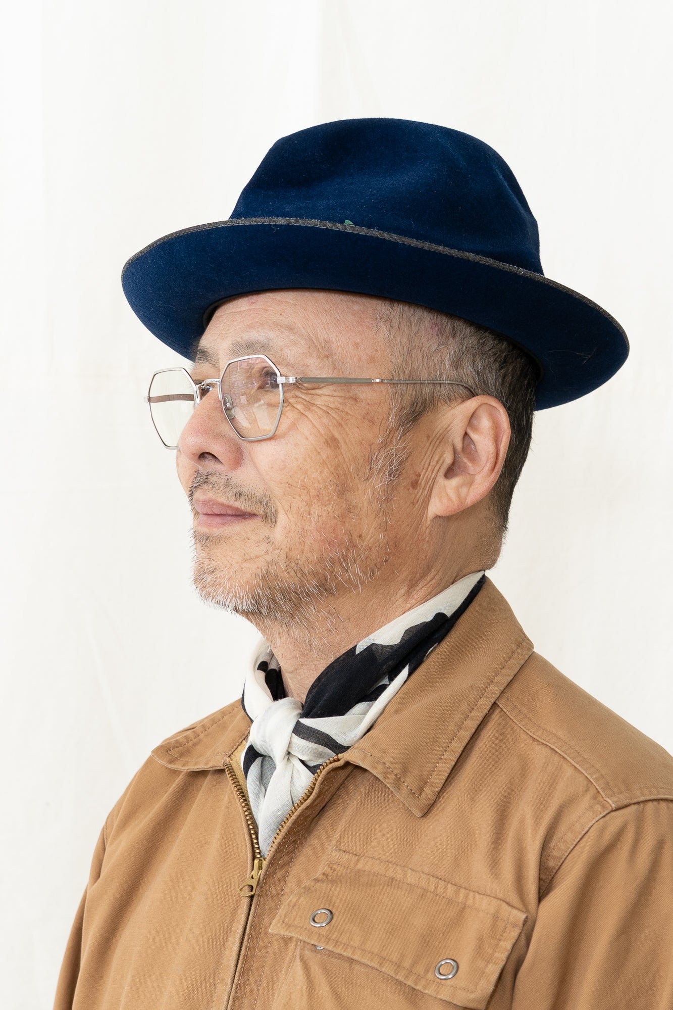 SUPERDUPER Hobo Hat in Blue