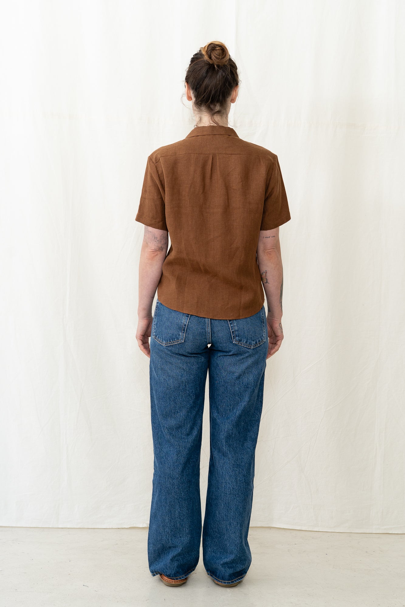 HYE SUN MUN Margaret Shirt in Linen
