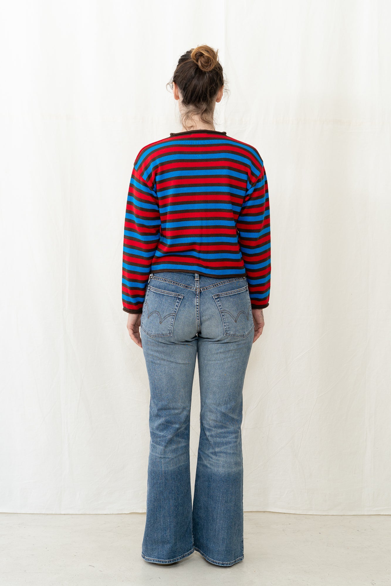 Bobo Choses Striped Cotton Cardigan