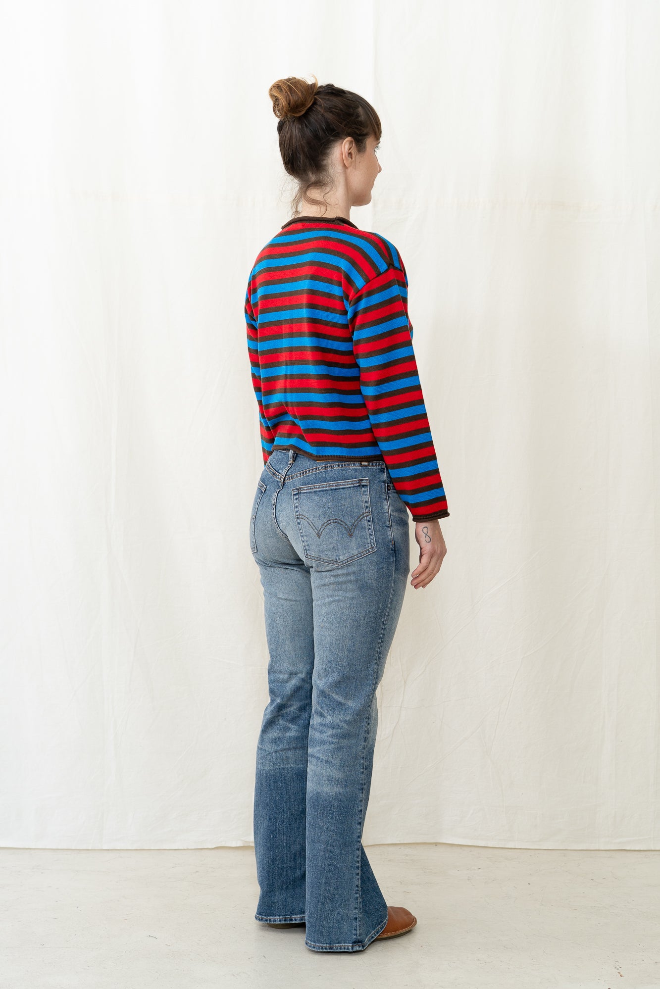 Bobo Choses Striped Cotton Cardigan