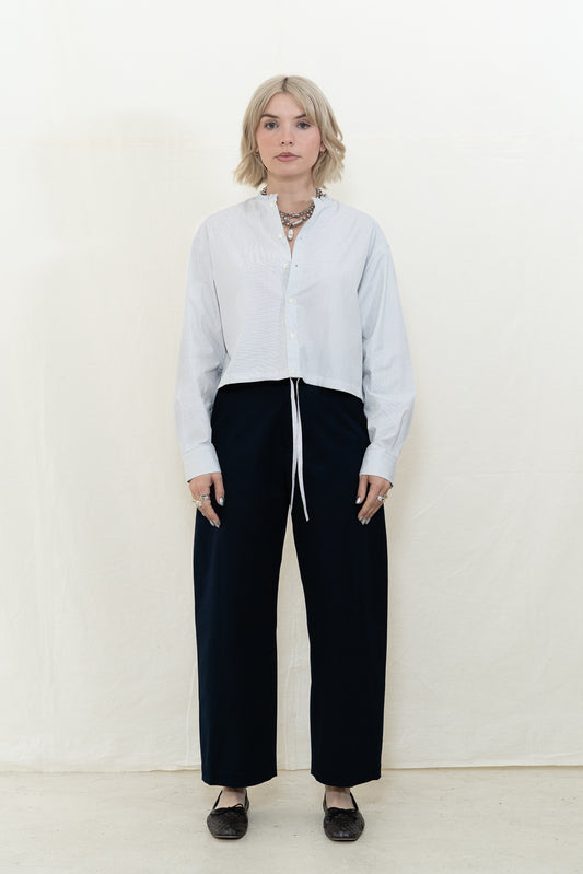 NICHOLSON & NICHOLSON Pearl Stripe Top