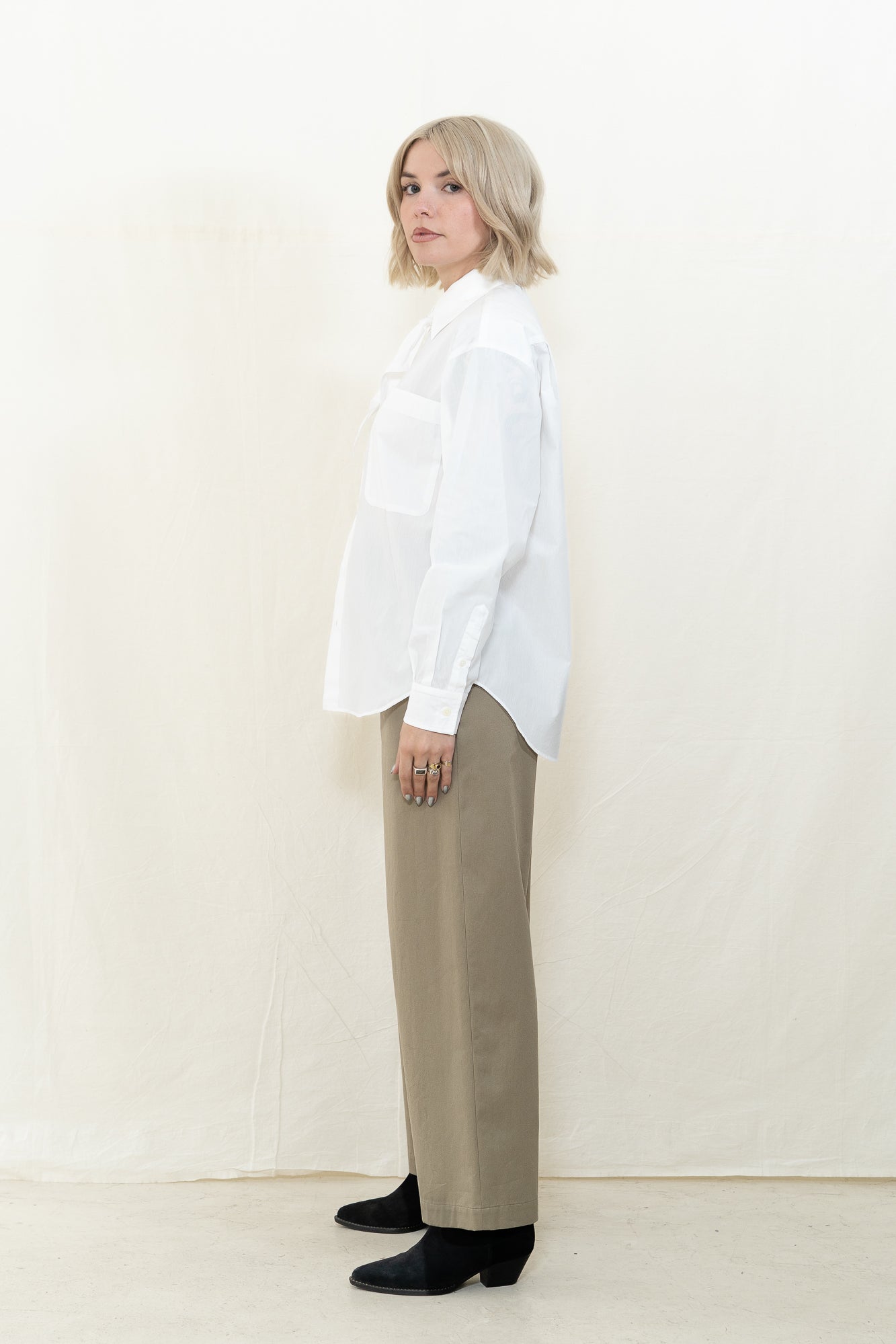 NICHOLSON & NICHOLSON Elen White Top
