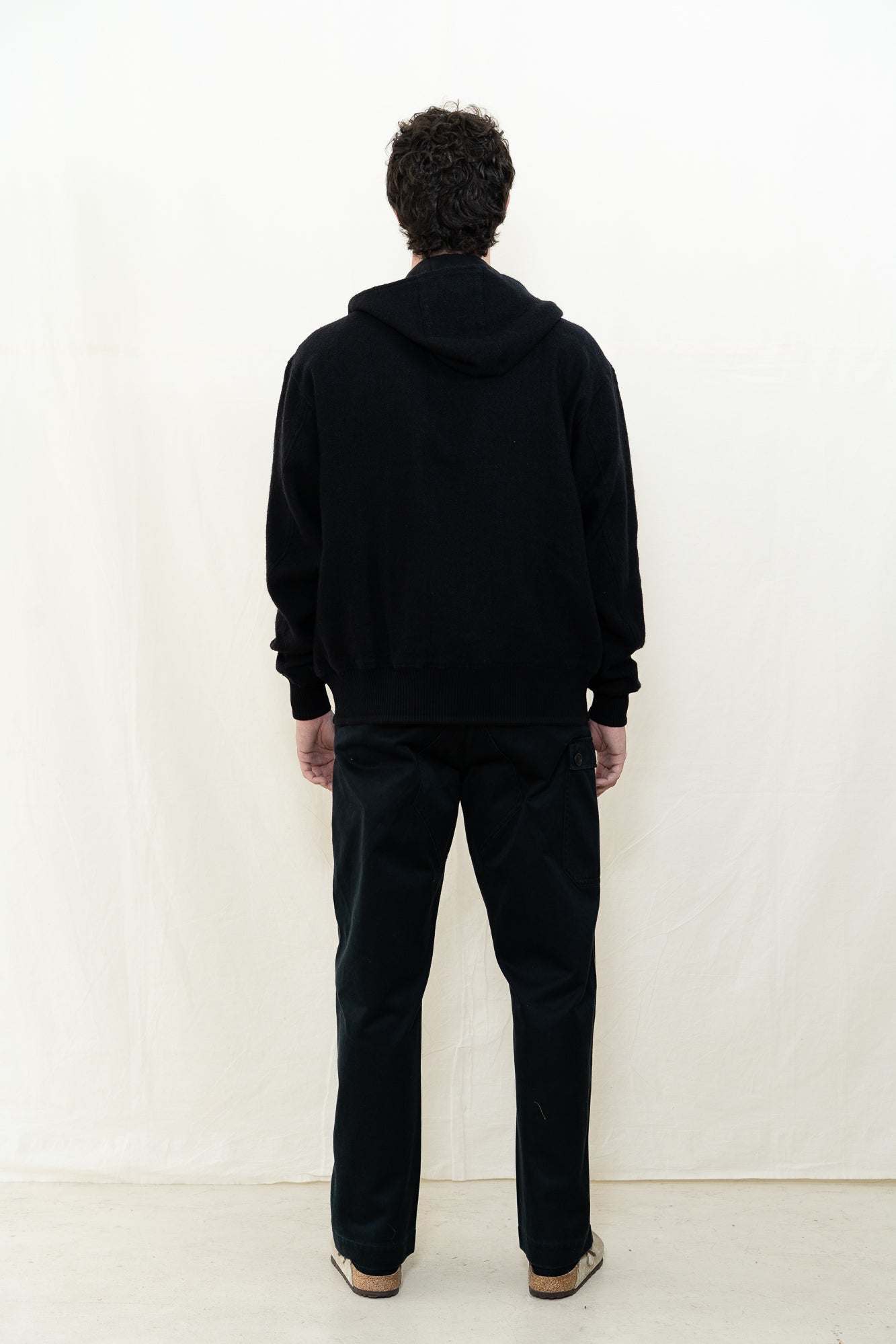 MotivMfg Shiff Hooded Jacket in Black