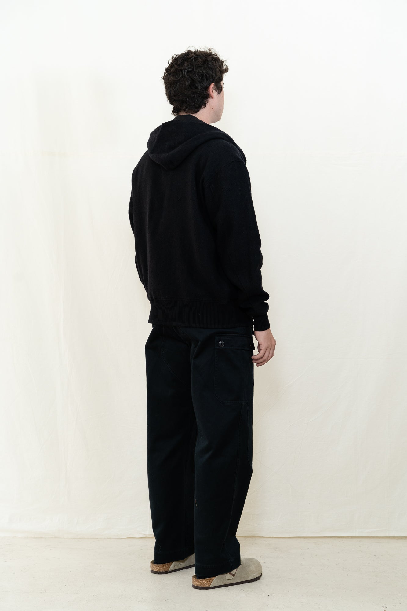 MotivMfg Shiff Hooded Jacket in Black