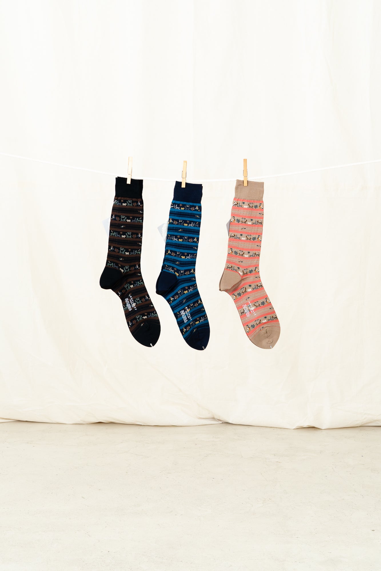 Antipast Men's Parade on Safari Socks
