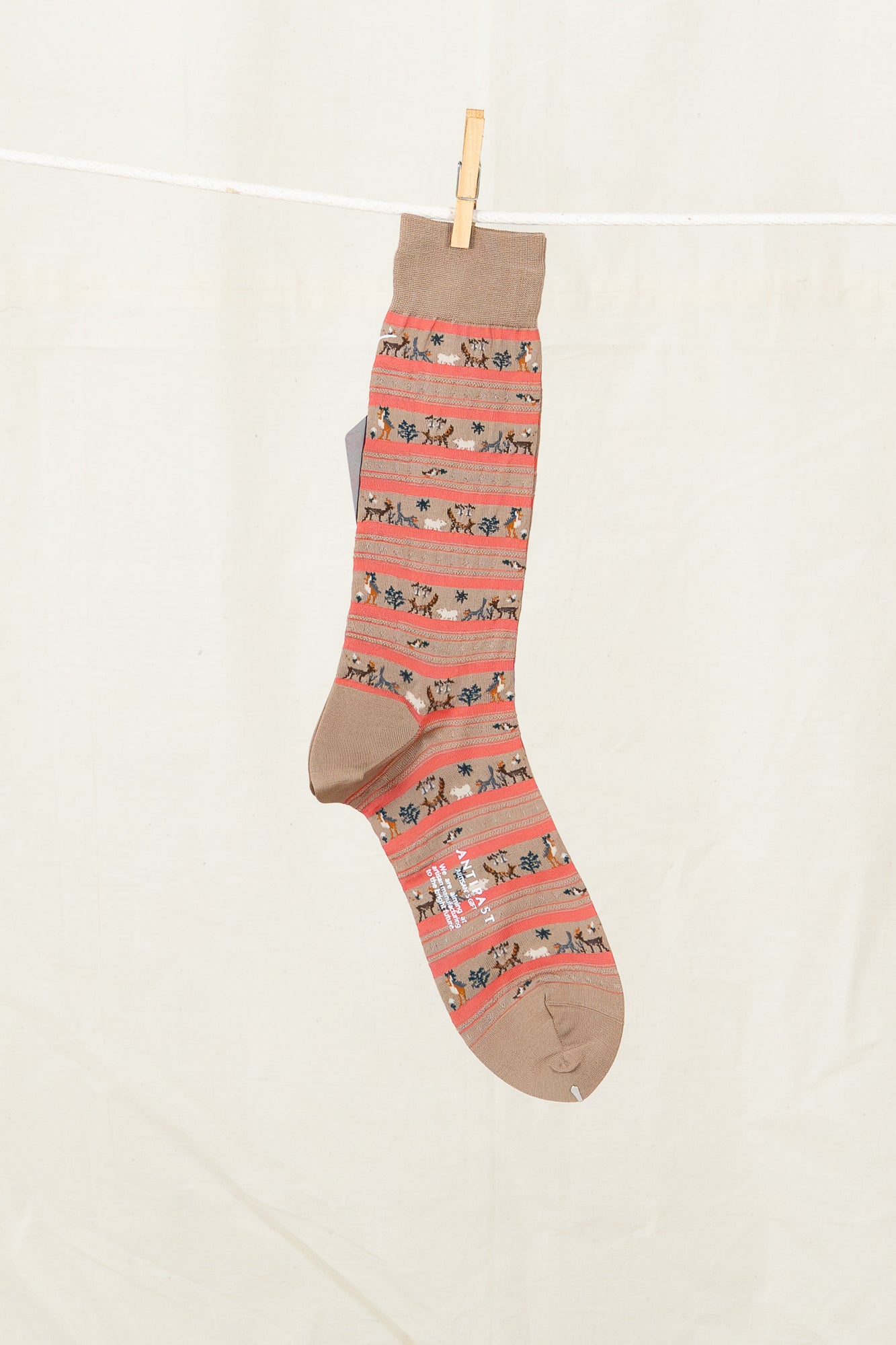 Antipast Men's Parade on Safari Socks