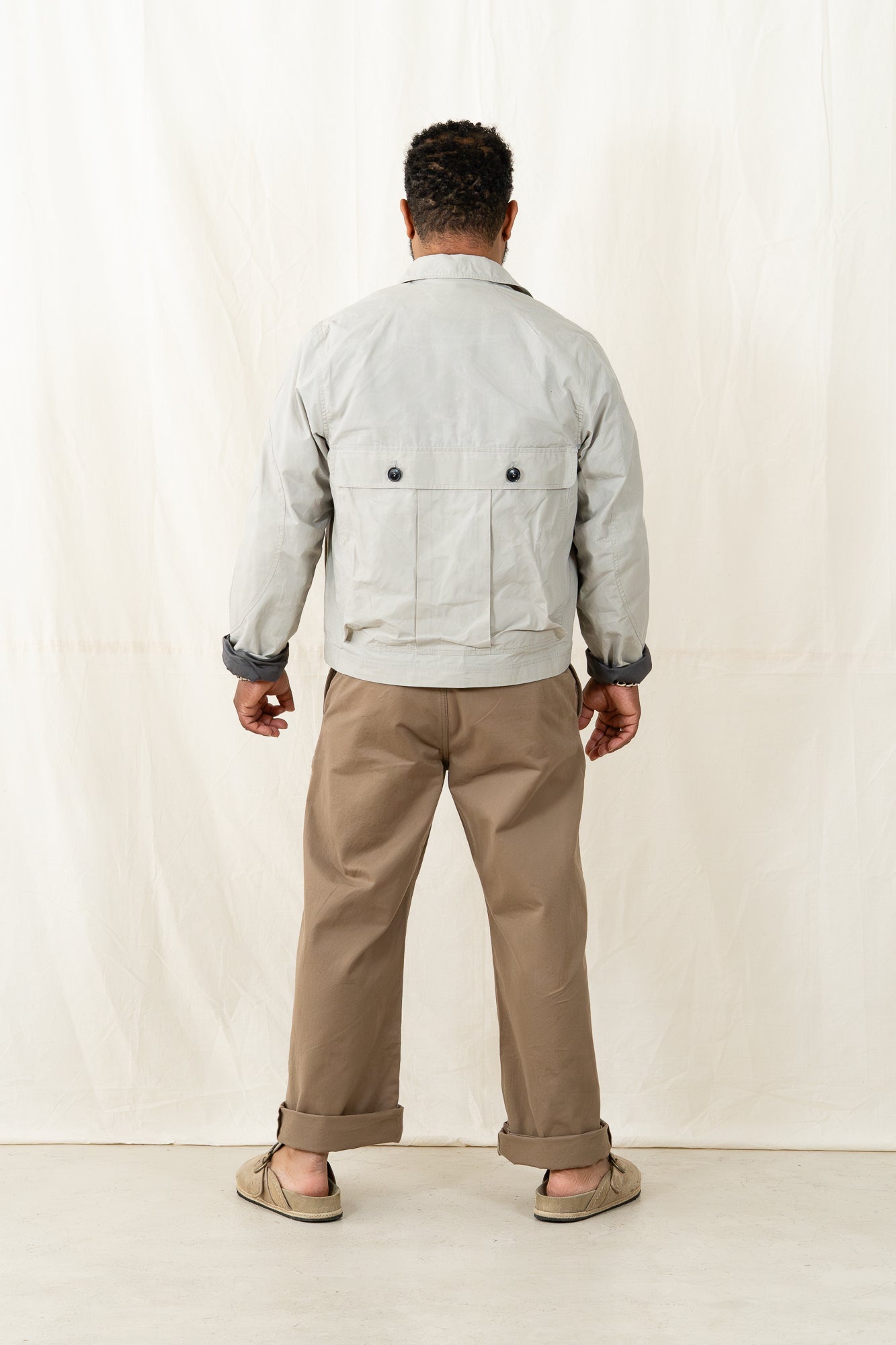 Hansen Dexter Jacket Waxed Concrete