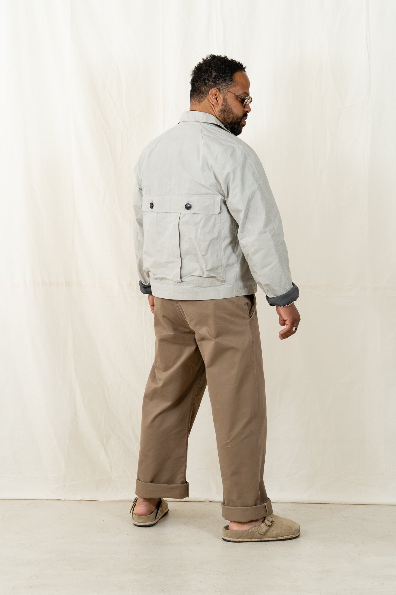 Hansen Dexter Jacket Waxed Concrete