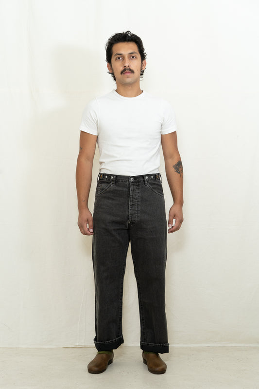 Chimala Twill Waist Adjustable Pants in Charcoal