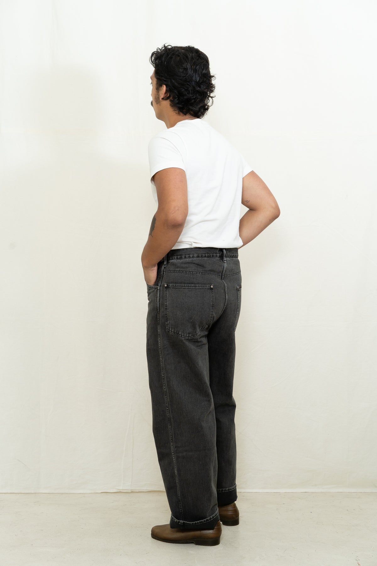 Chimala Twill Waist Adjustable Pants in Charcoal