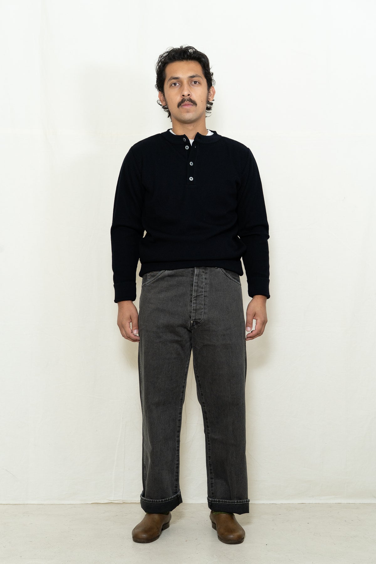 S.N.S. Herning Stamina Half Placket in Navy
