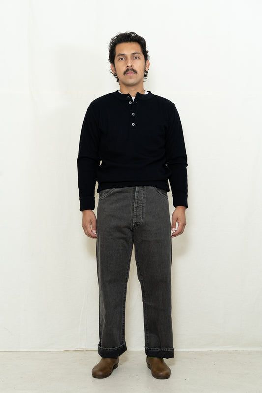 S.N.S. Herning Stamina Half Placket in Navy