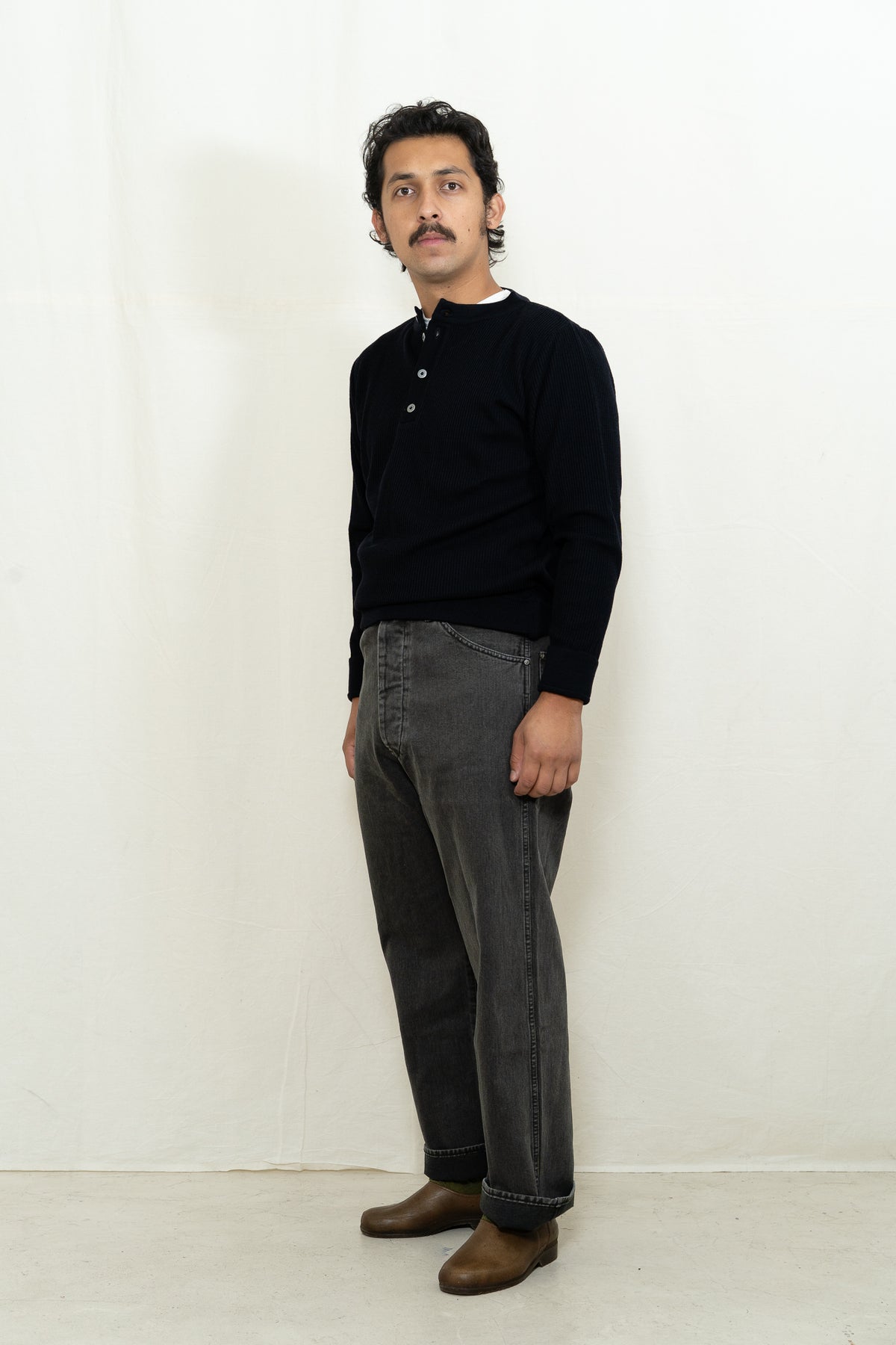 S.N.S. Herning Stamina Half Placket in Navy