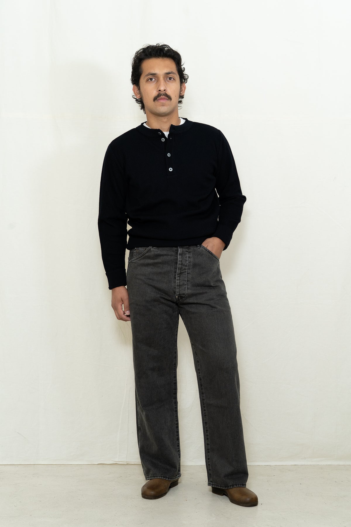 S.N.S. Herning Stamina Half Placket in Navy