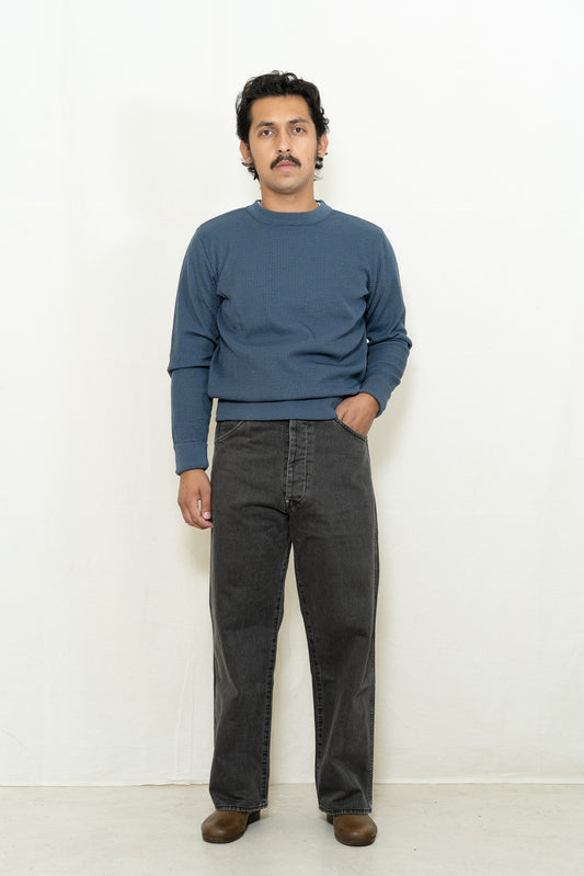 S.N.S. Herning Stamina Crewneck in Argentine Blue