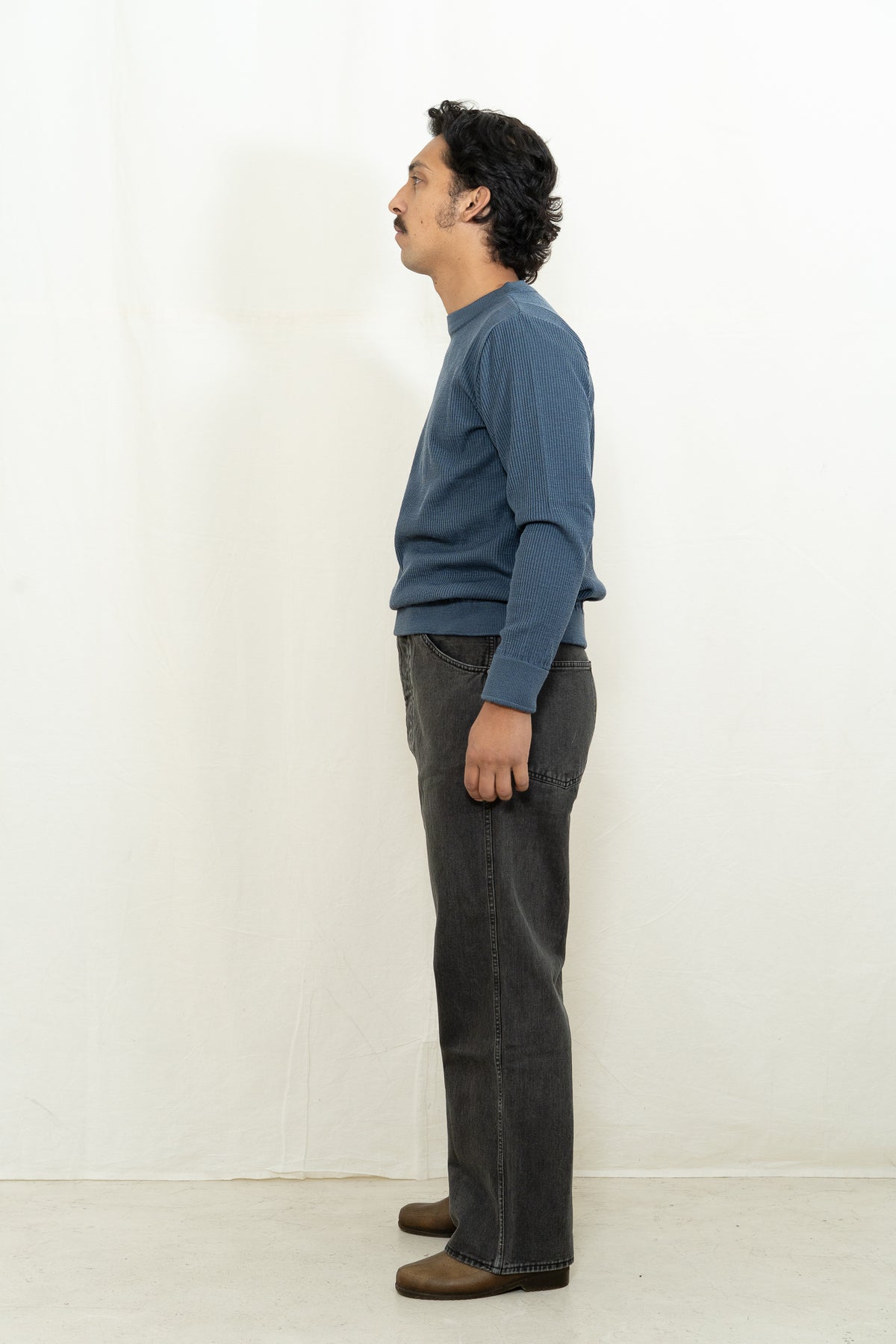 S.N.S. Herning Stamina Crewneck in Argentine Blue