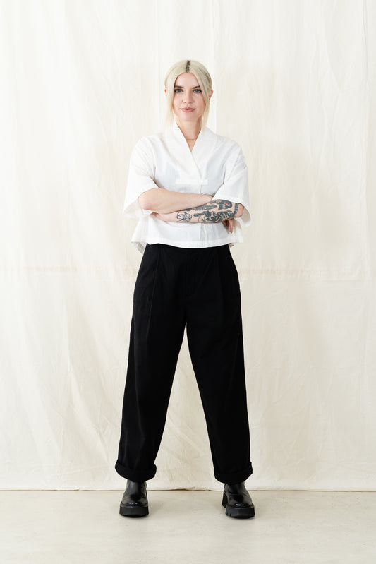 Girls of Dust Stripe Sucker Toku Top