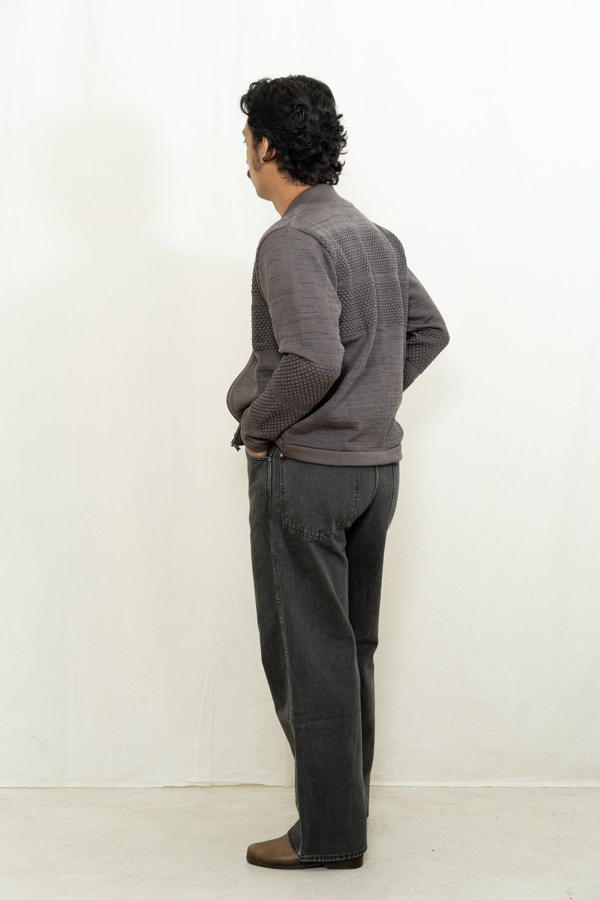 S.N.S. Herning Fisherman III Zip in Terra Brown