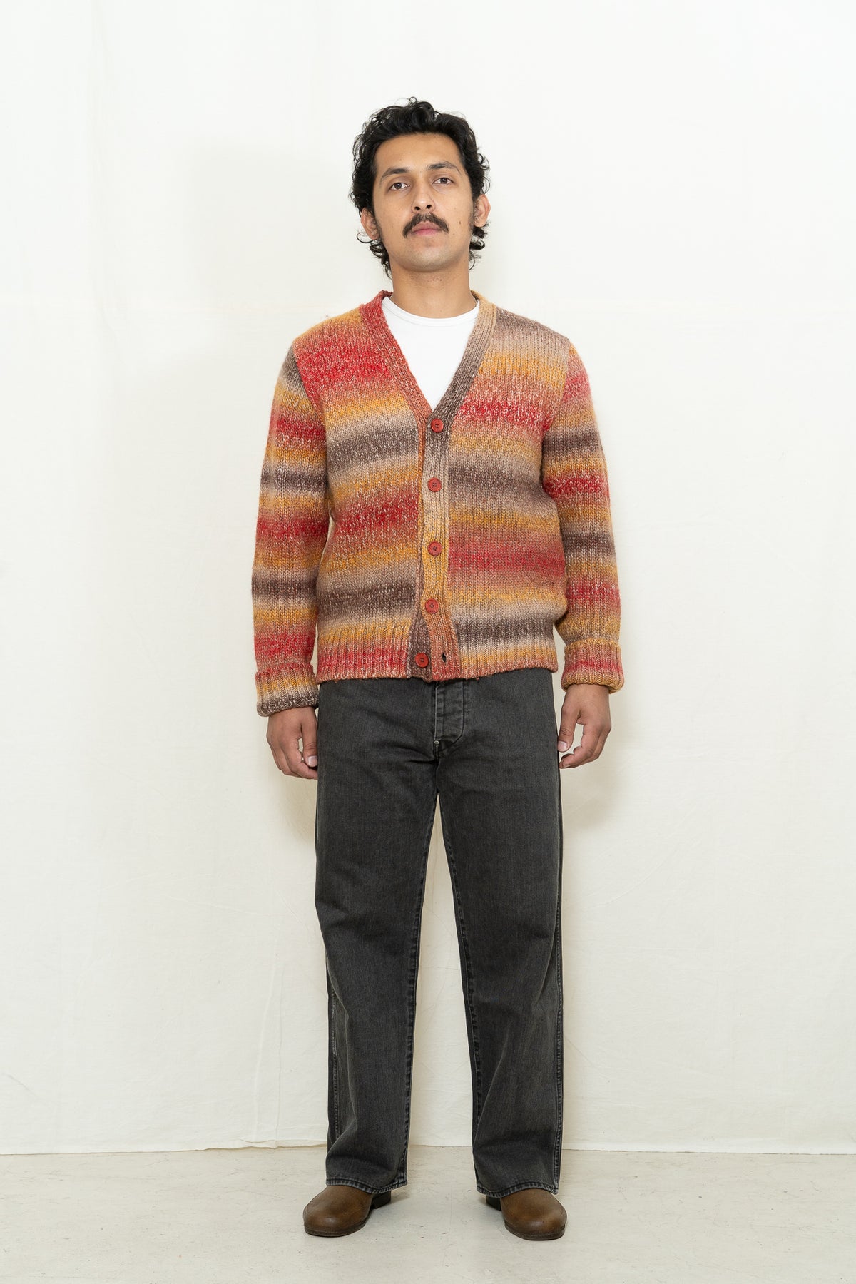 Far Afield Buckley Cardigan in Nepalese Sunset