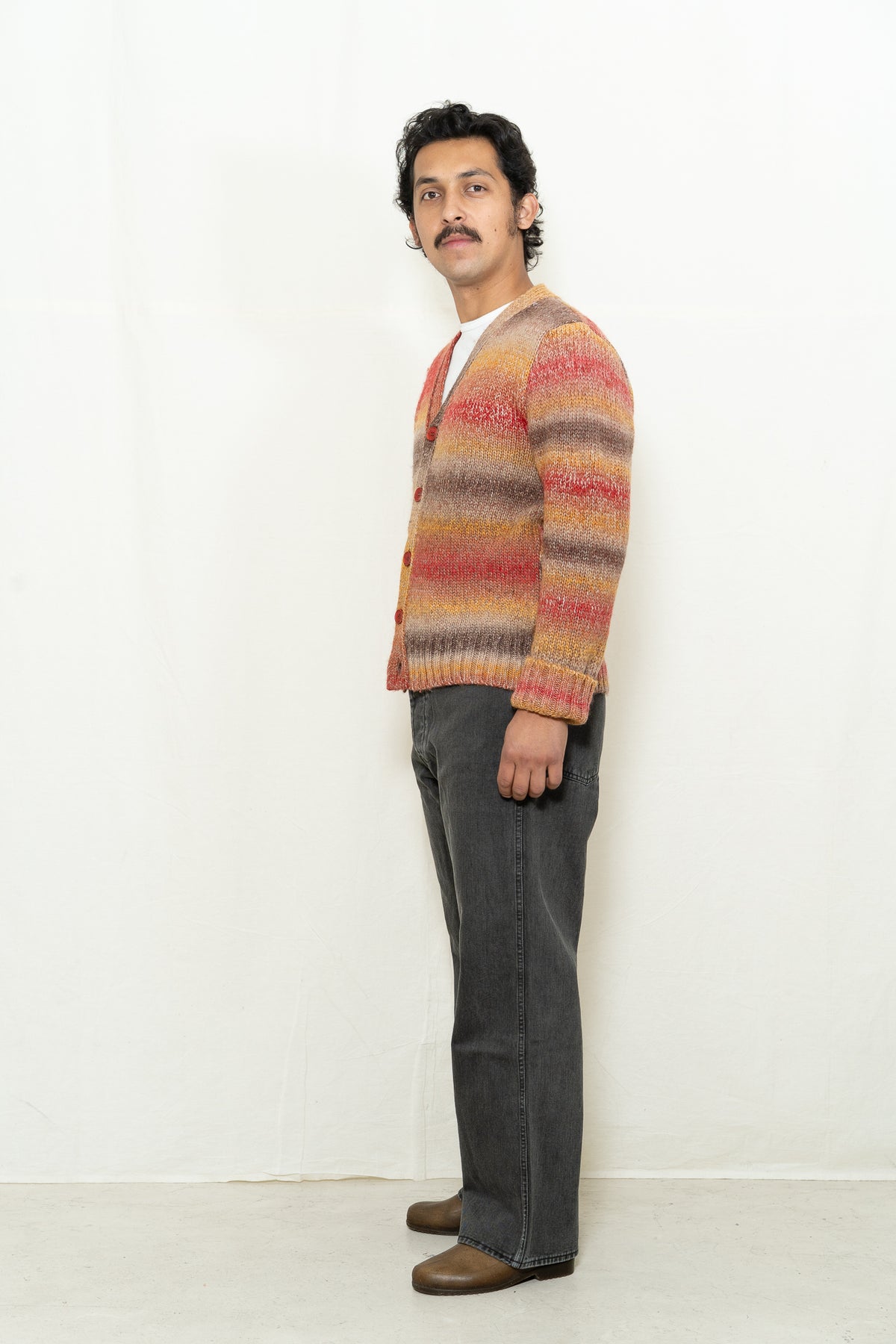 Far Afield Buckley Cardigan in Nepalese Sunset