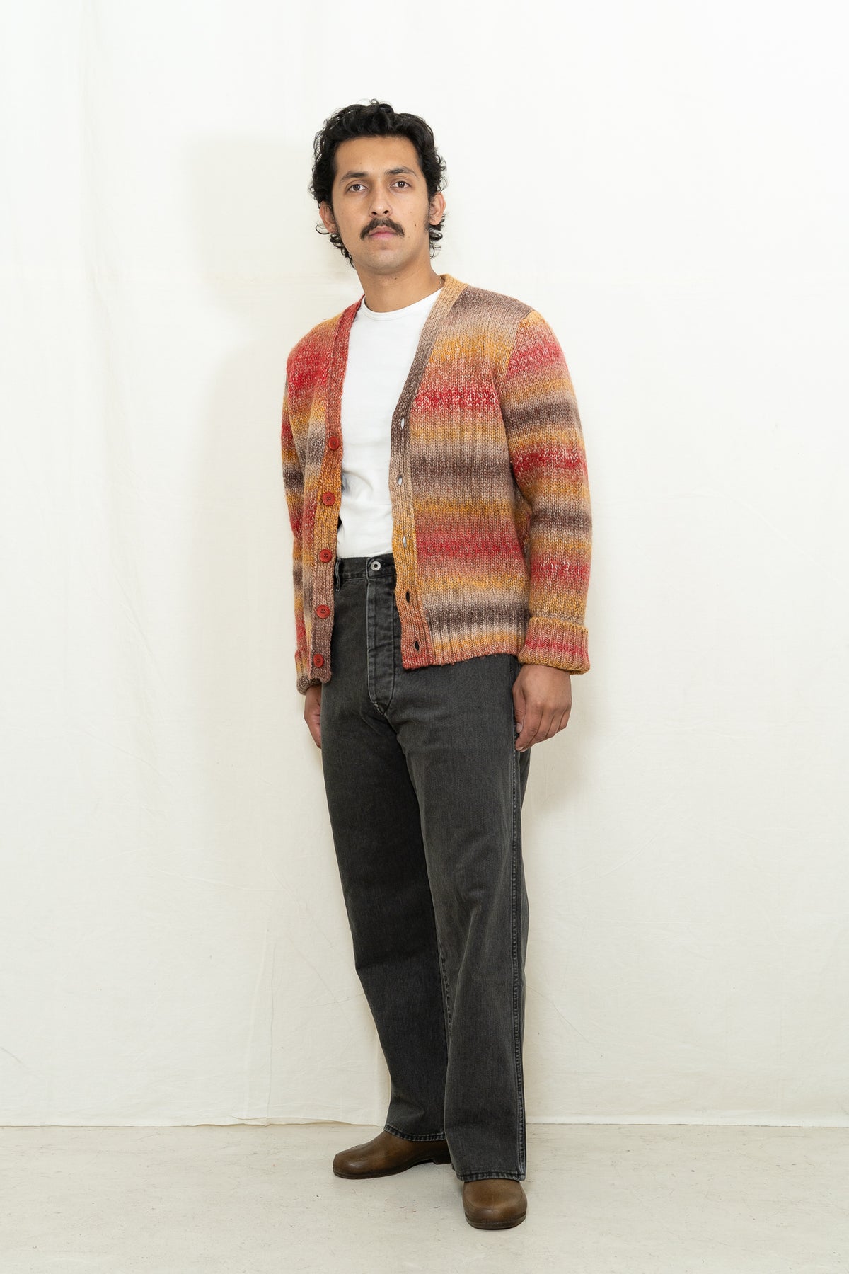 Far Afield Buckley Cardigan in Nepalese Sunset