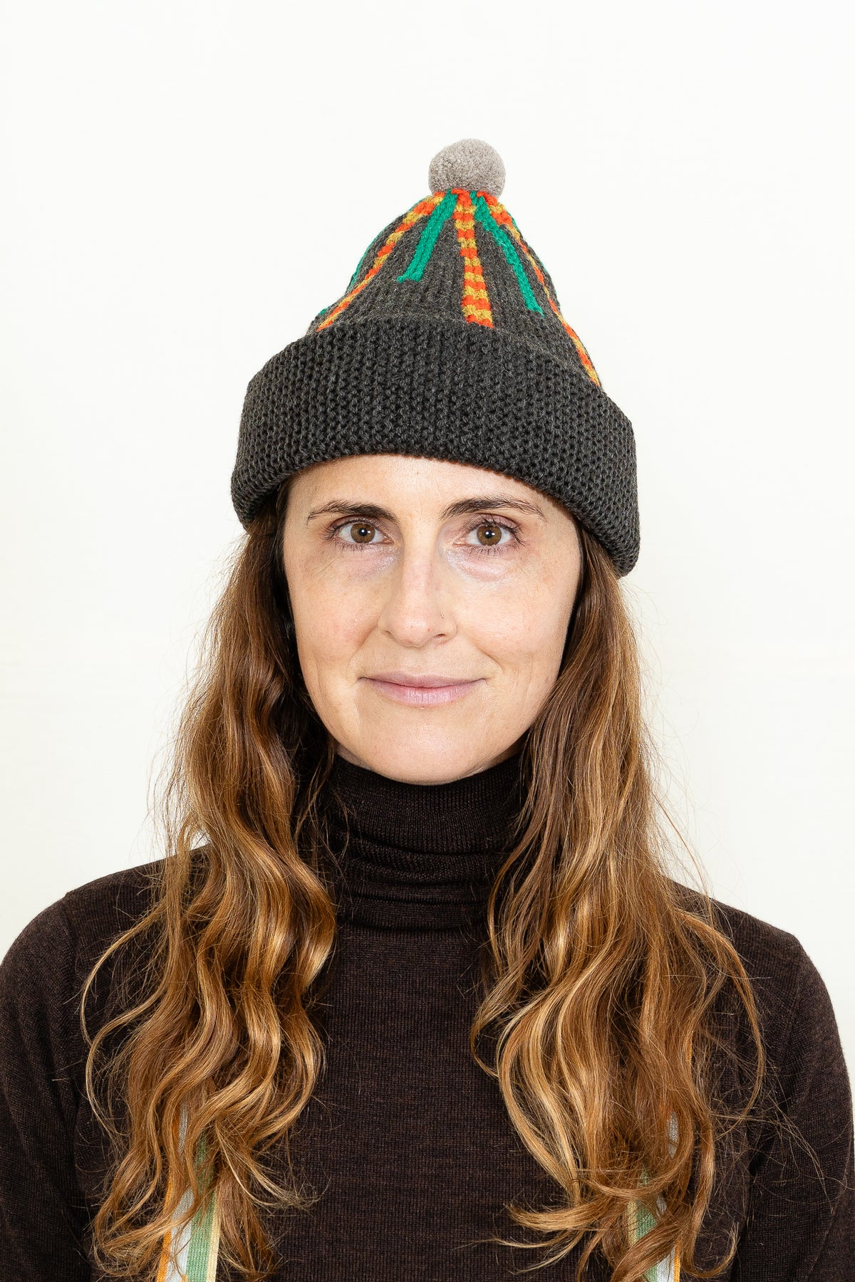 DEGEN Star Beanie in Walnut