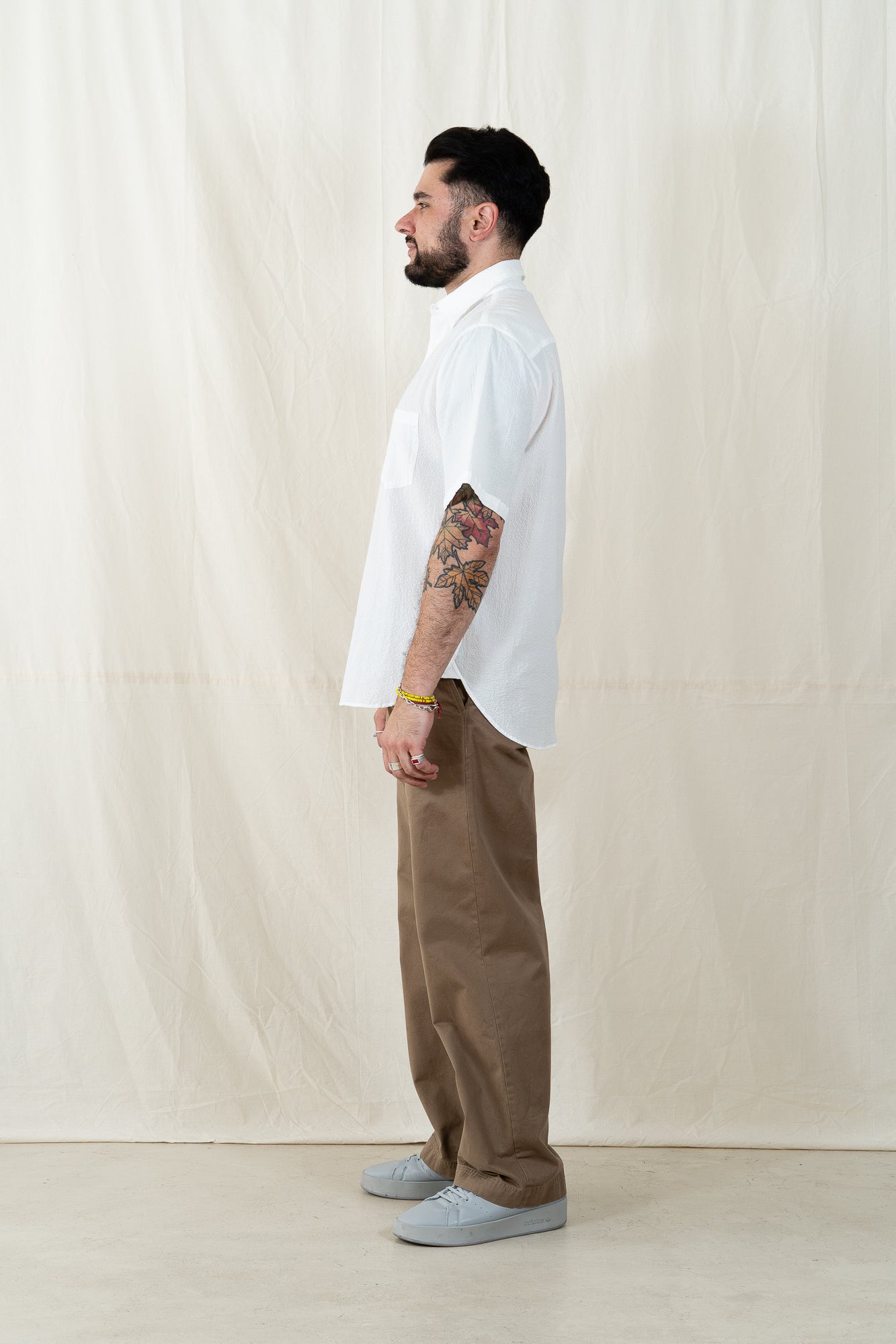 C.O.F. Studio S/S Seersucker Shirt