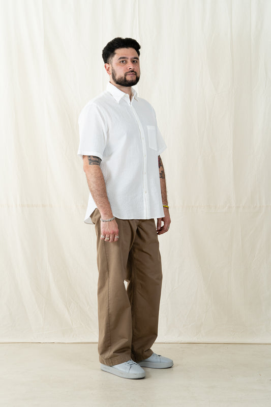 C.O.F. Studio S/S Seersucker Shirt