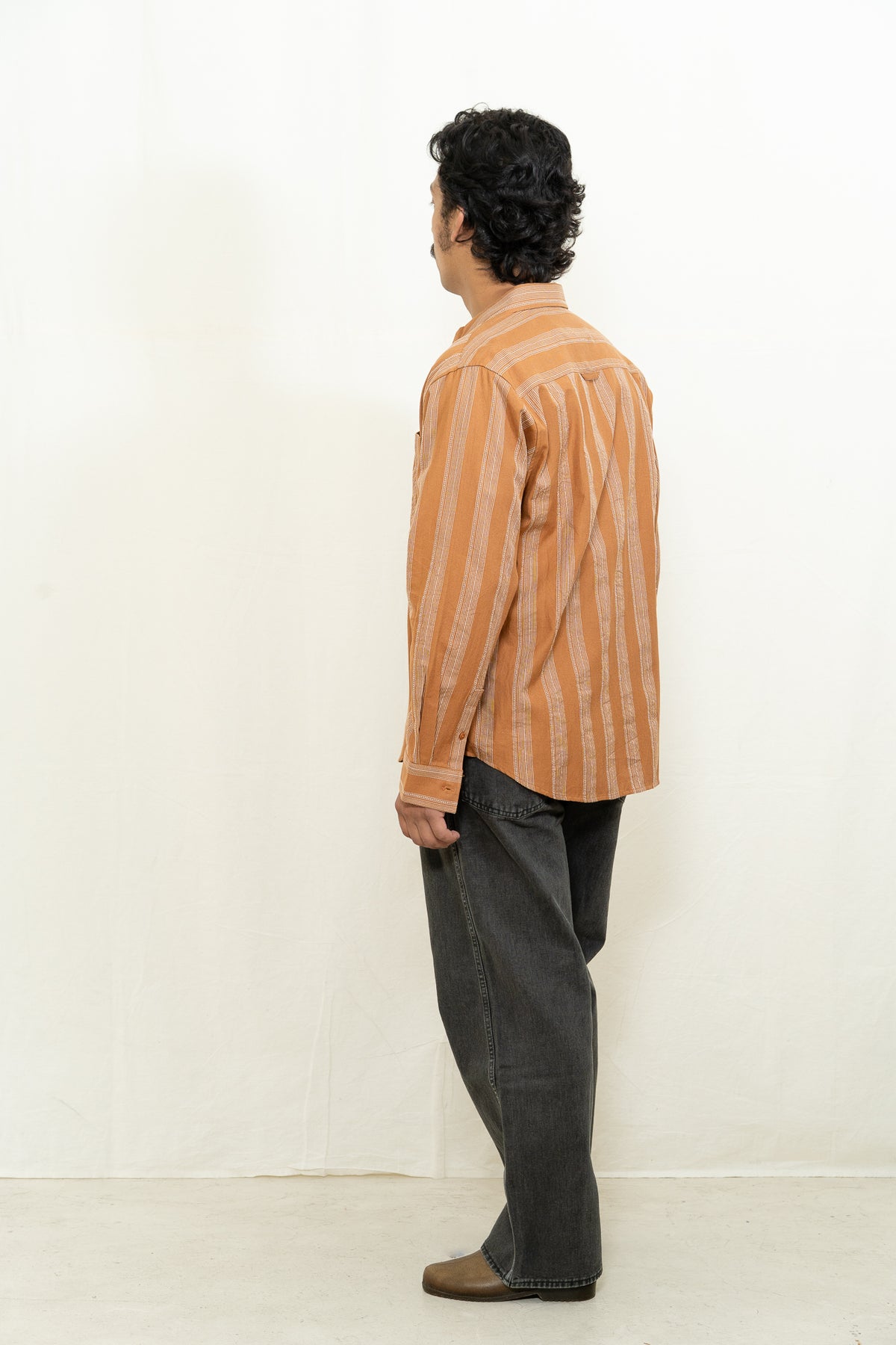 Far Afield Cornell Shirt in Asper Stripe