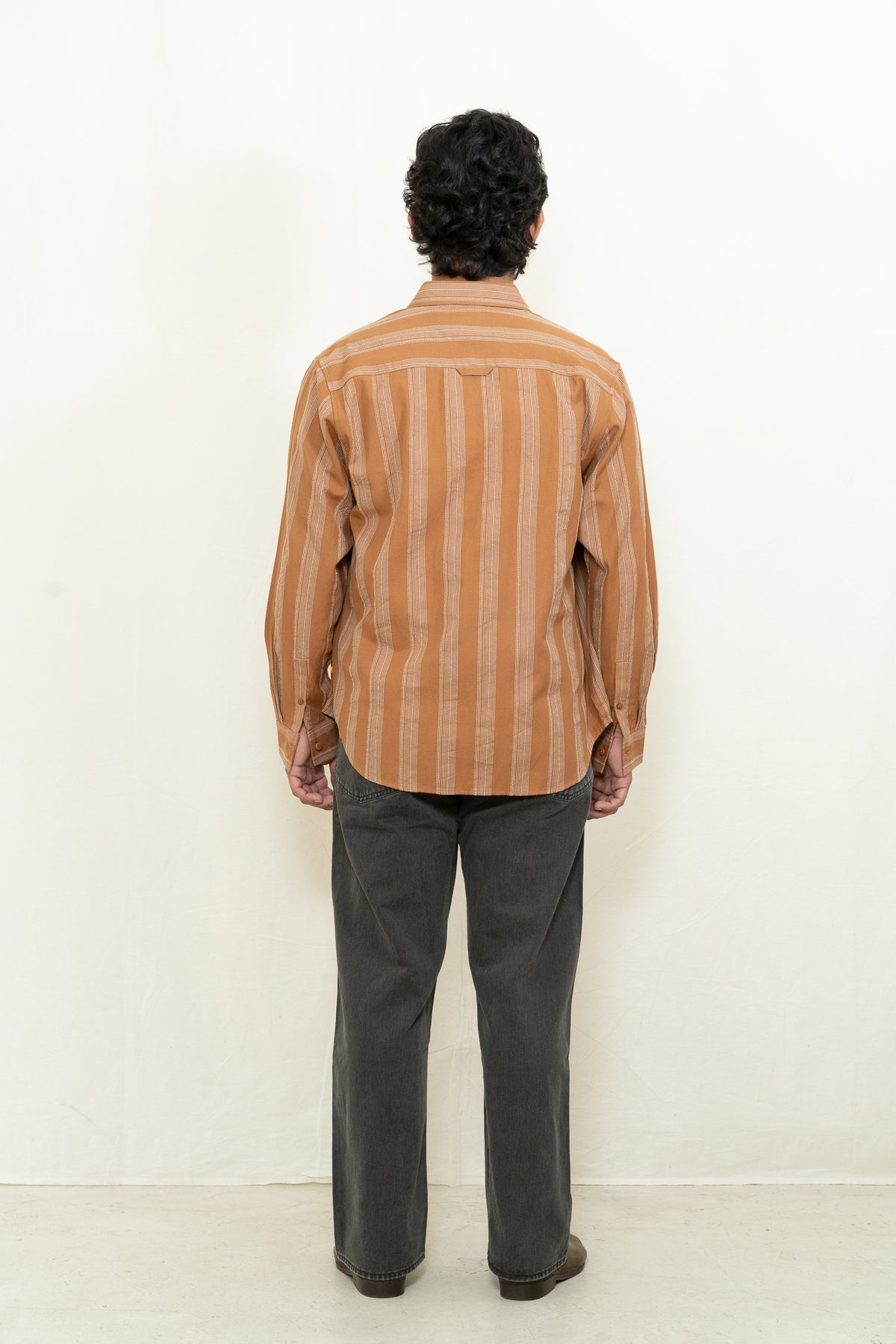 Far Afield Cornell Shirt in Asper Stripe