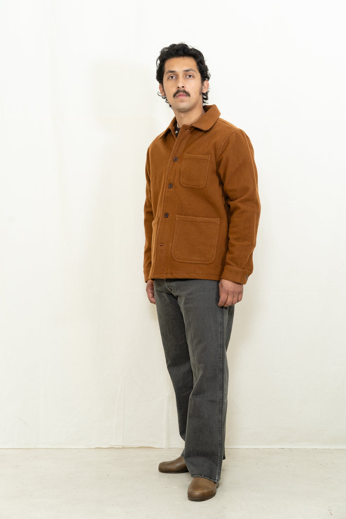 Far Afield Station Jacket in Brown