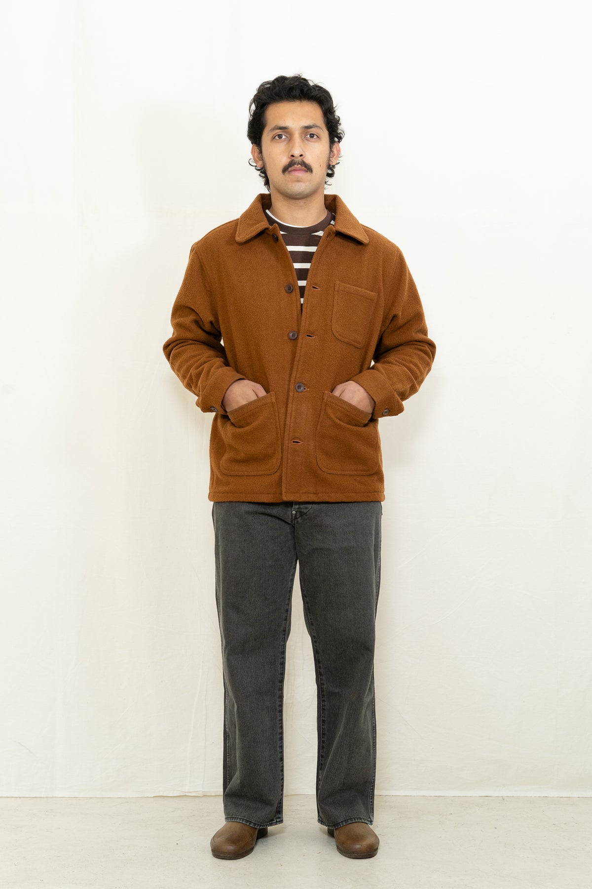 Far Afield Station Jacket in Brown