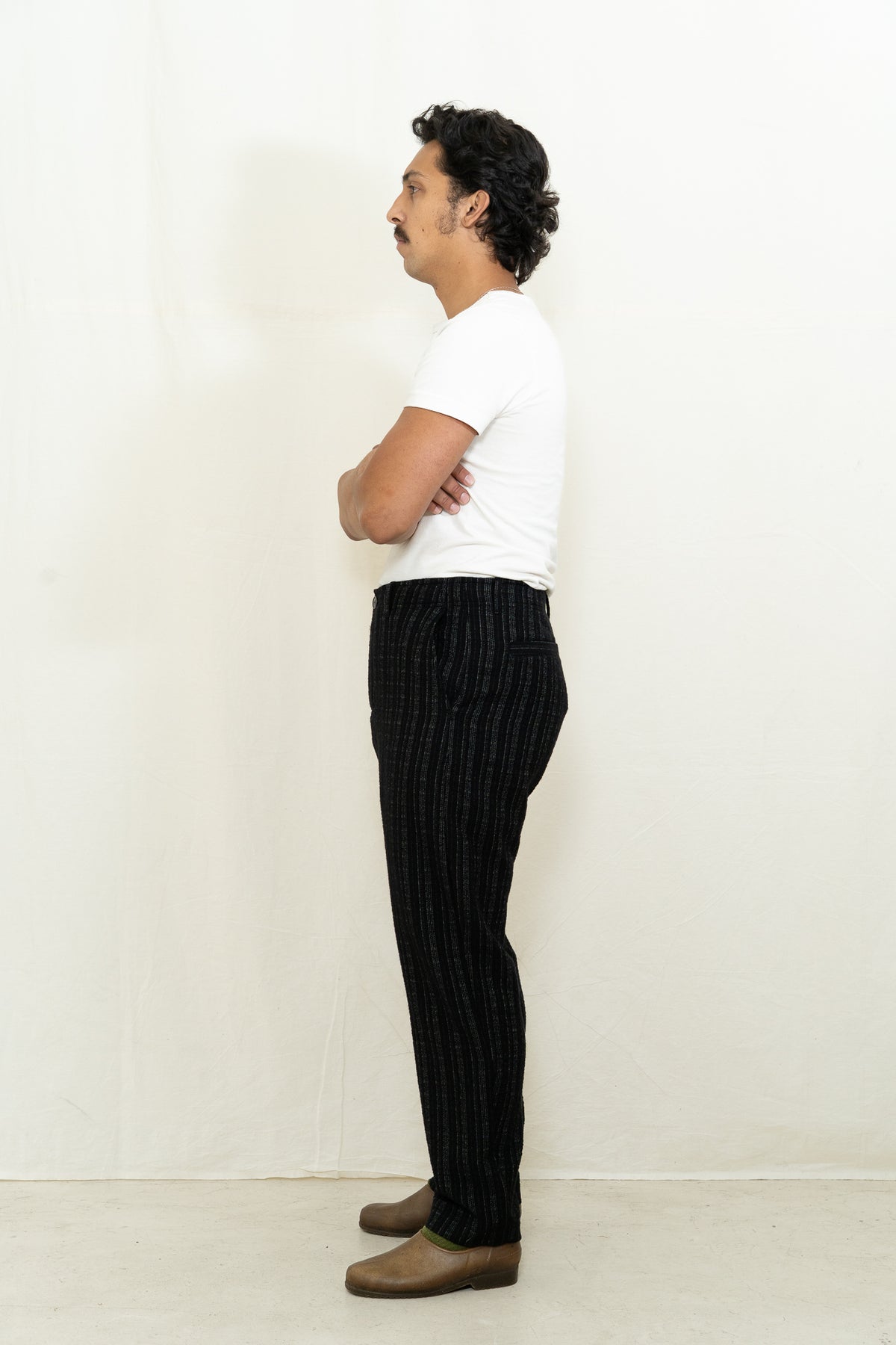 HANSEN Trygve Pant in Black 'n' White