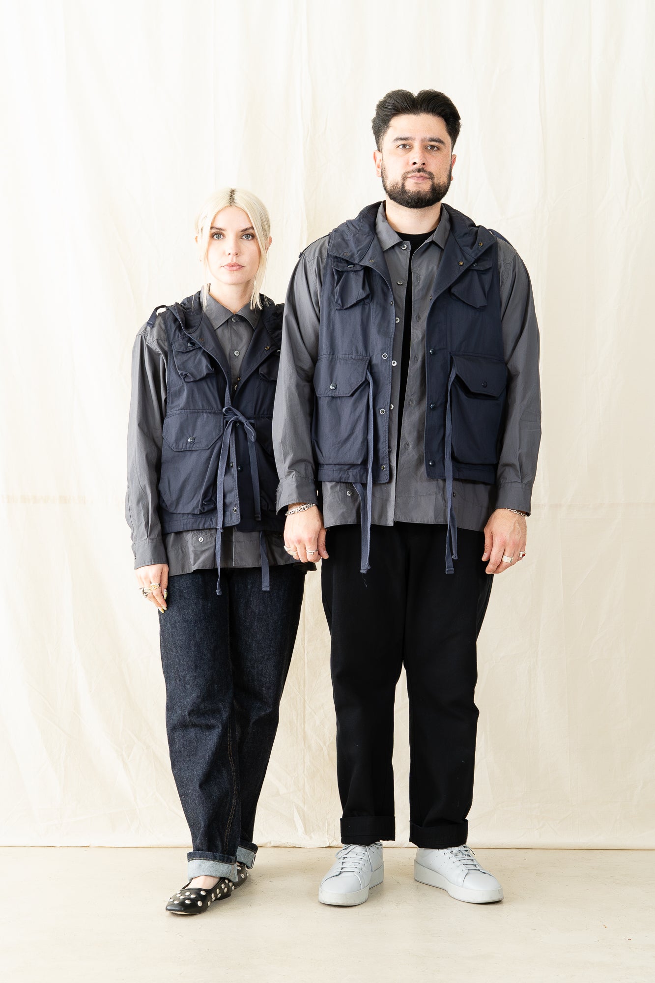 Engineered Garments High Count Twill Field Vest