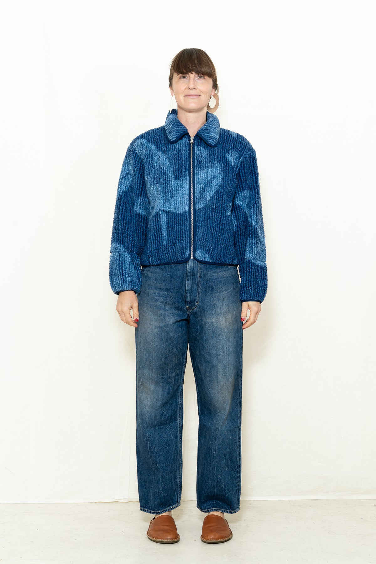 Thinking MU Kendra Jacket in Blue Lotus
