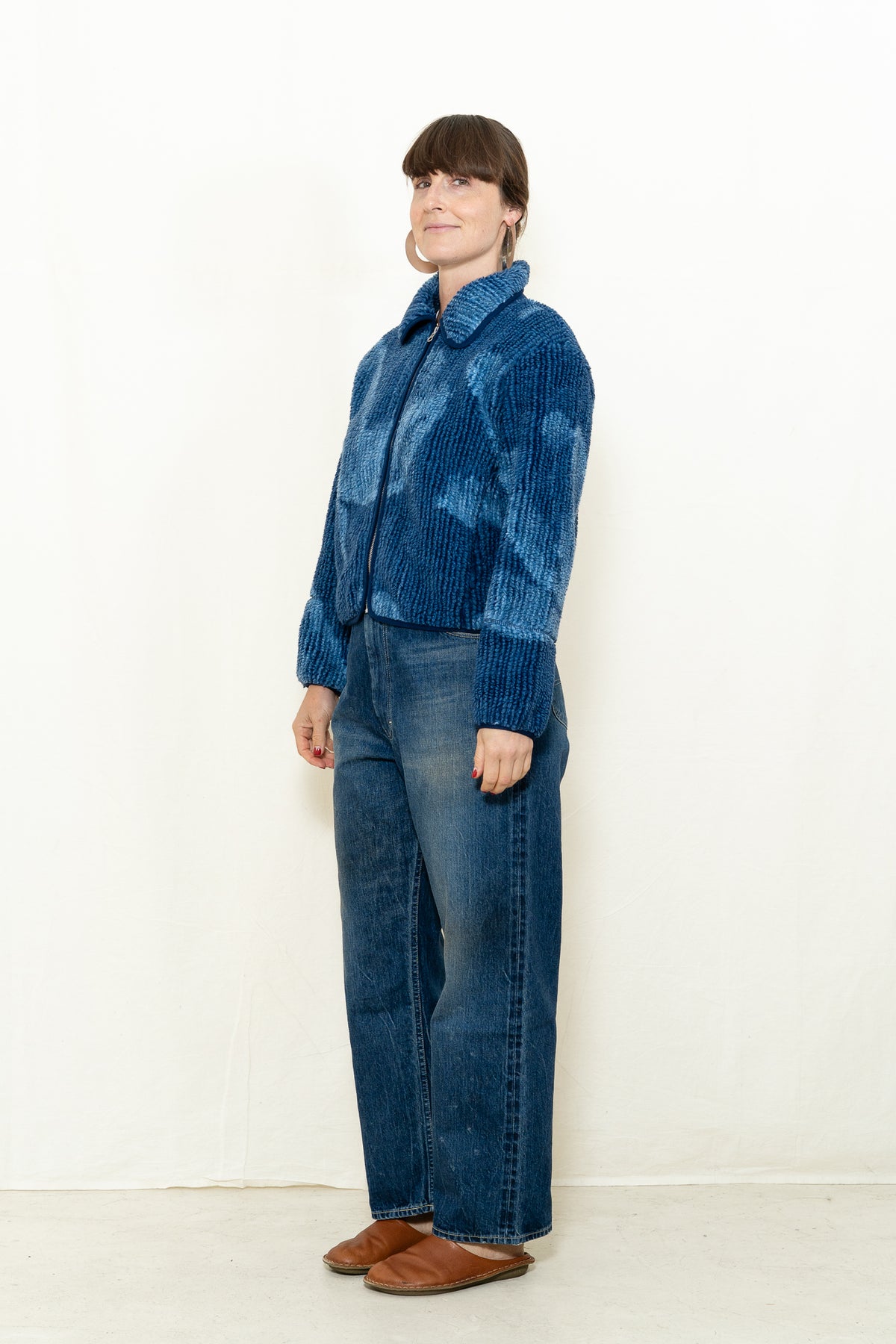 Thinking MU Kendra Jacket in Blue Lotus
