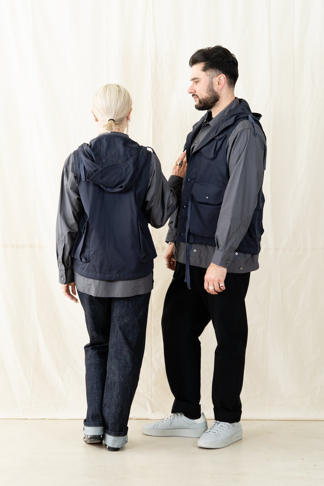 Engineered Garments High Count Twill Field Vest