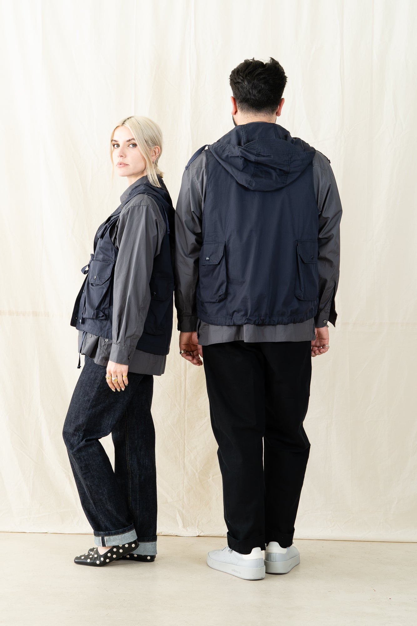 Engineered Garments High Count Twill Field Vest