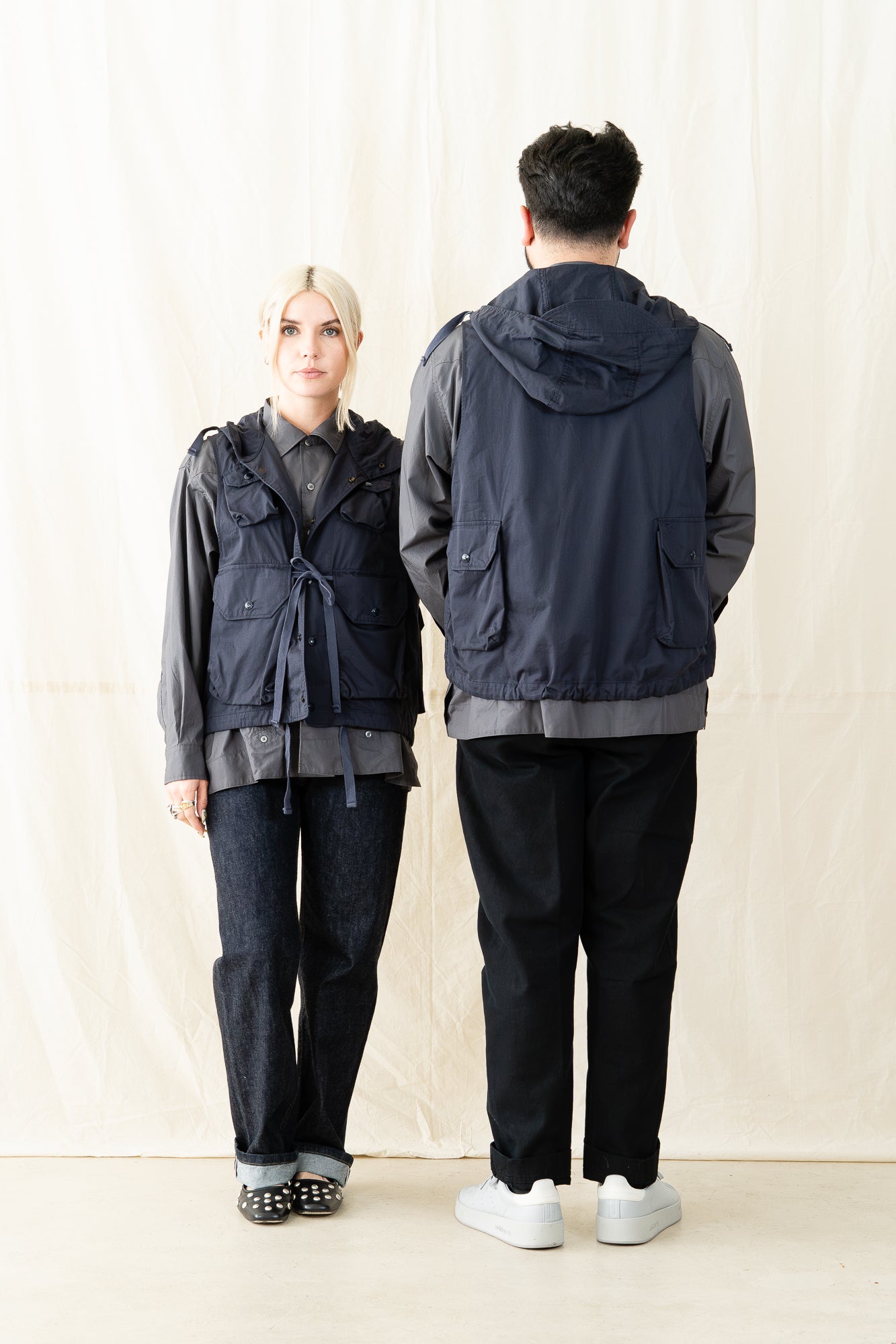 Engineered Garments High Count Twill Field Vest
