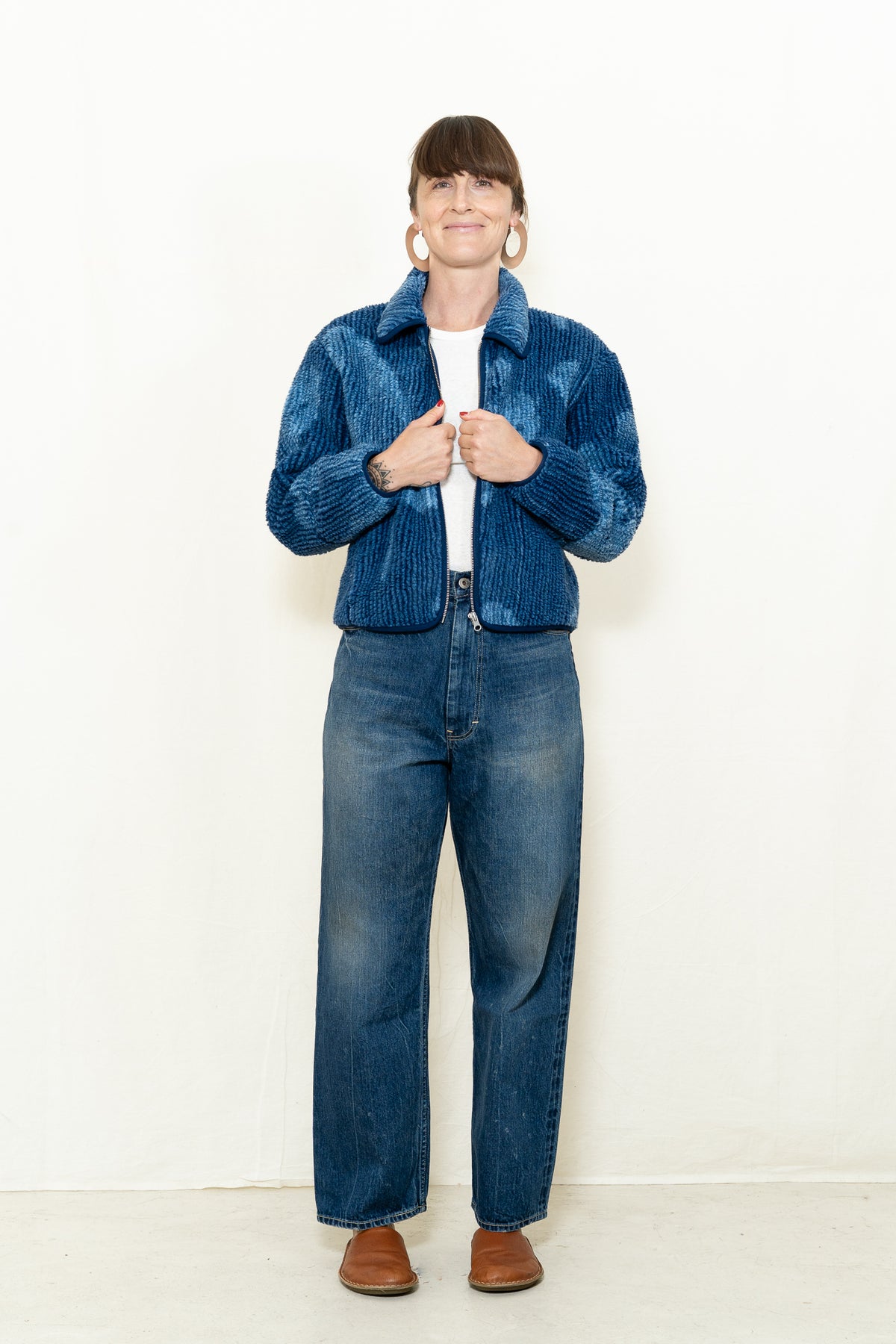 Thinking MU Kendra Jacket in Blue Lotus