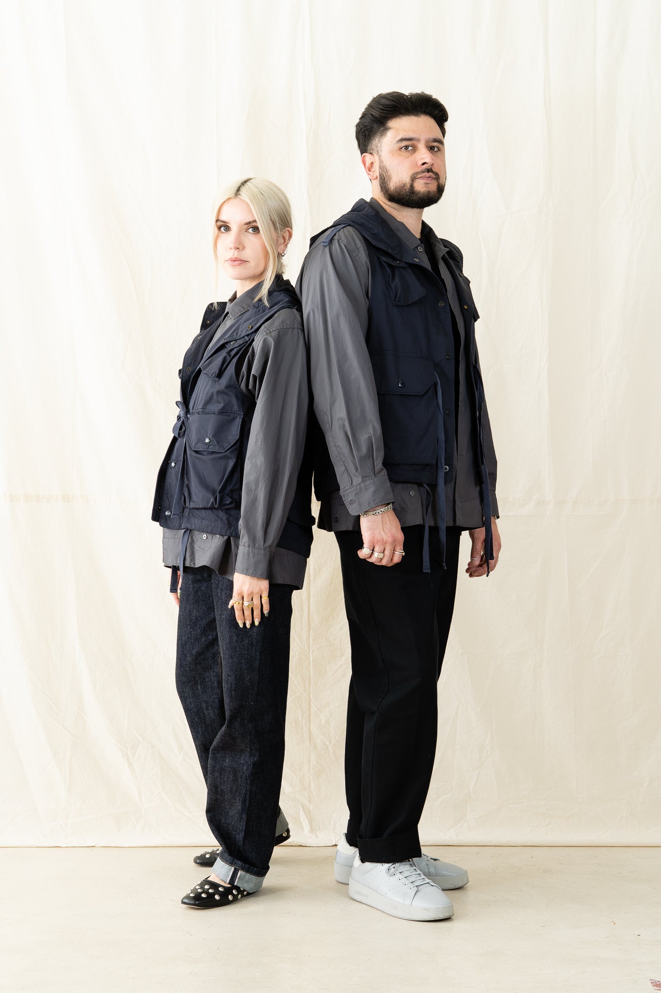 Engineered Garments High Count Twill Field Vest