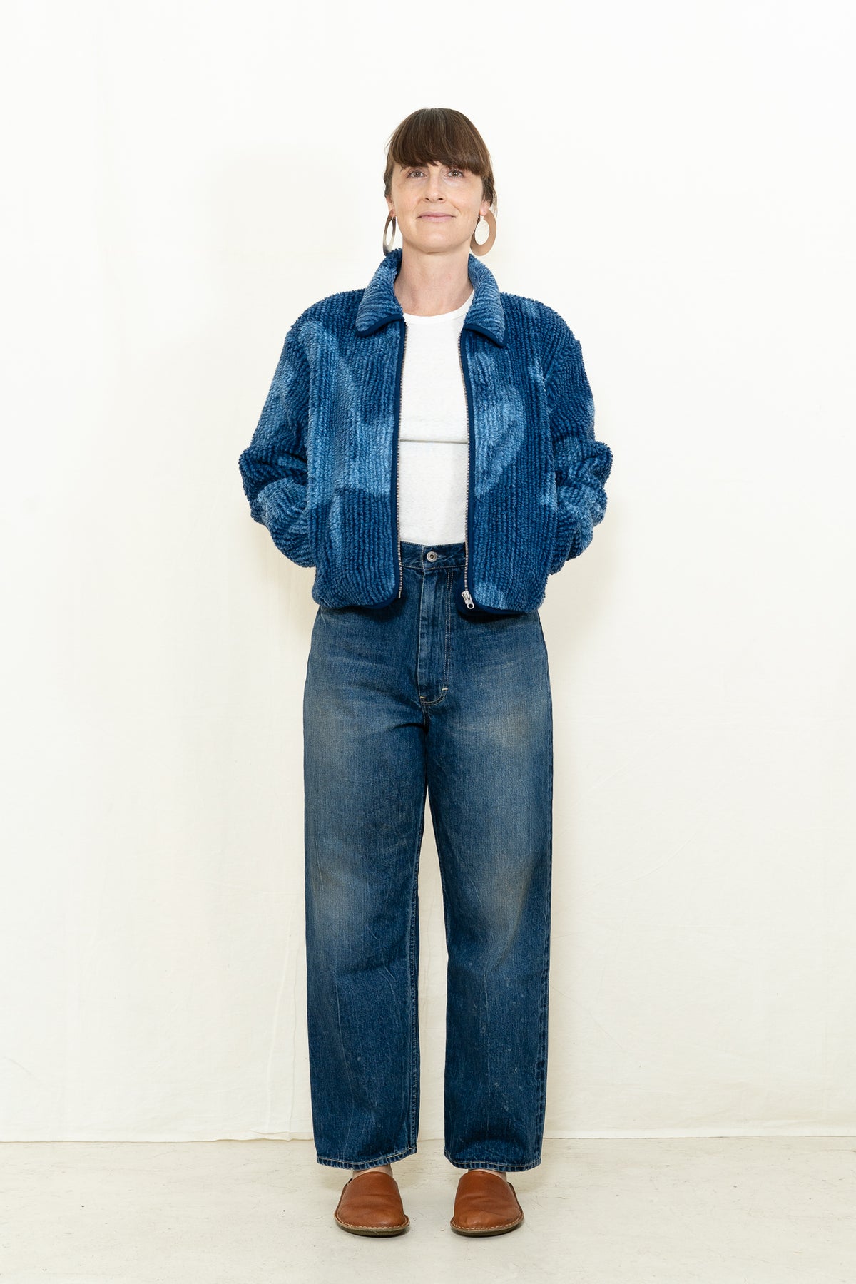 Thinking MU Kendra Jacket in Blue Lotus