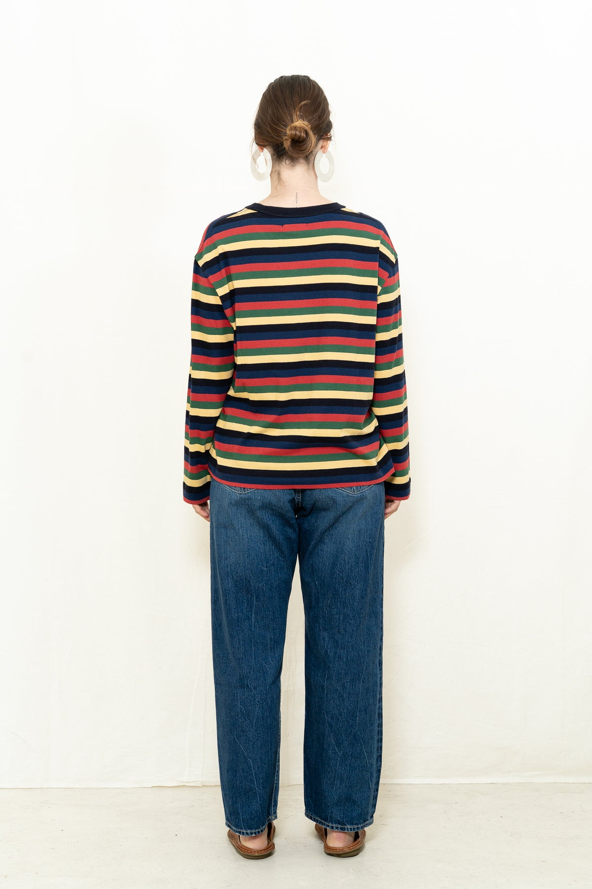 Thinking MU Multicolor Striped Emily T-Shirt